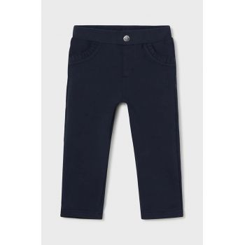 Mayoral leggins copii culoarea albastru marin, neted, 560