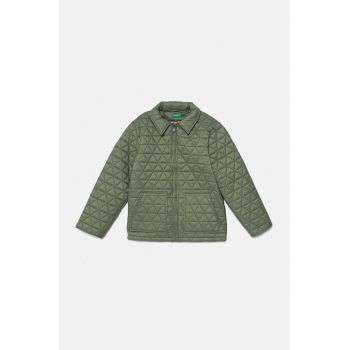 United Colors of Benetton geaca copii culoarea verde, 2MJACN053