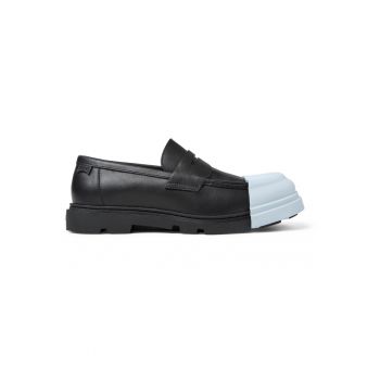Pantofi loafer de piele cu aplicatie cap-toe Junction