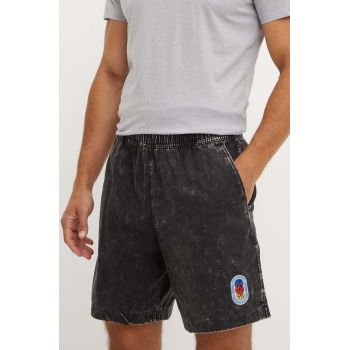 adidas Originals pantaloni scurti din bumbac culoarea gri, IZ2548