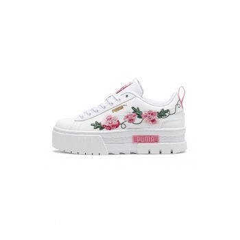 Pantofi sport cu platforma si broderii Mayze