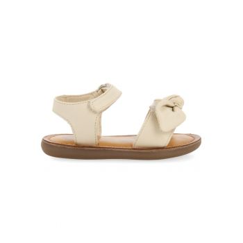 Sandale de piele cu velcro