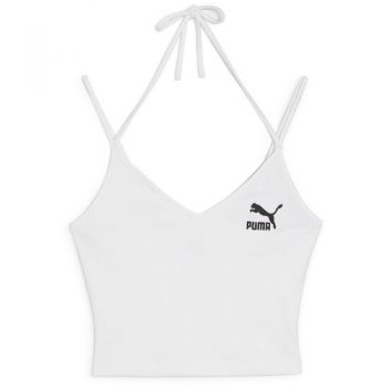 Maiou femei Puma Classics Ribbed Crop Top 62425502