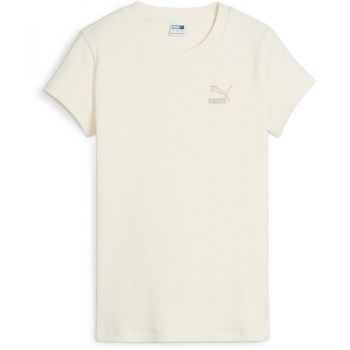 Tricou femei Puma Classics Ribbed Slim Tee 62426499