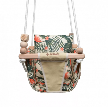 Incababy – Leagan multifunctional pentru junior, 1-5 ani (30 kg), testat TÜV Rheinland, Jungle