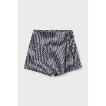Mayoral fustă-pantalon pentru copii culoarea bleumarin, mini, drept, 7976