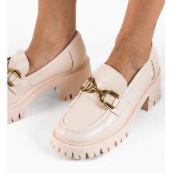Pantofi Casual Minkello Bej