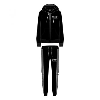 Trening EA7 M T-SUIT HOODIE FZ CH BR