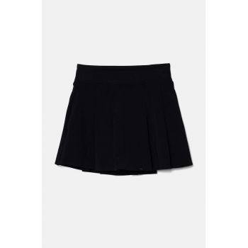 Abercrombie & Fitch fusta fete culoarea albastru marin, mini, evazati, KI243-4071