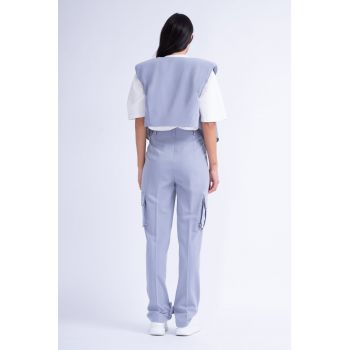 Pantaloni Cargo Gri