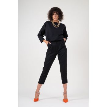 Bluza neagra oversized