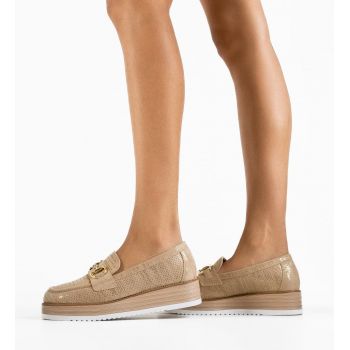 Pantofi Casual Richi Bej