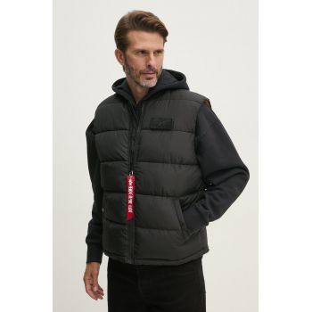 Alpha Industries vesta barbati, culoarea negru, de iarna, 118109