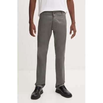 G-Star Raw pantaloni barbati, culoarea gri, drept, D25547-5126