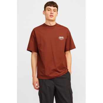 Tricou de bumbac cu imprimeu grafic