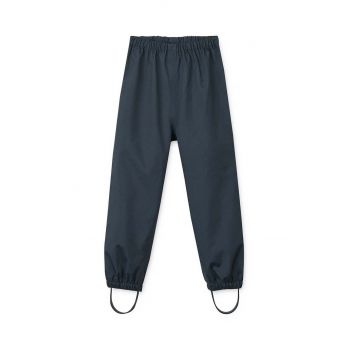 Liewood pantaloni de ploaie pentru copii Pedia Pants culoarea albastru marin, LW19151