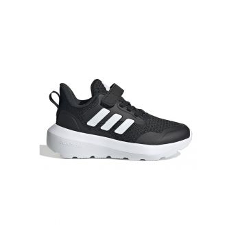 Pantofi sport cu talpa wedge si inchidere velcro Forta Run 3.0
