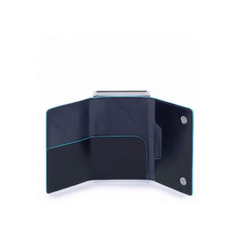 Portofel Compact  Blue Square Barbati