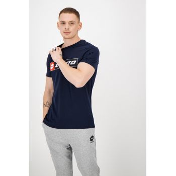 Tricou cu imprimeu logo pe piept Tricou cu imprimeu logo pe piept