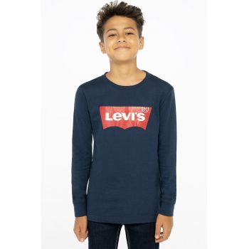 Bluza din bumbac cu imprimeu logo