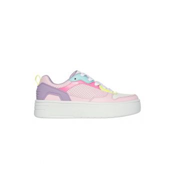 Pantofi Sport  Court High JR 310191L-PKMT - Fete - Multicolor