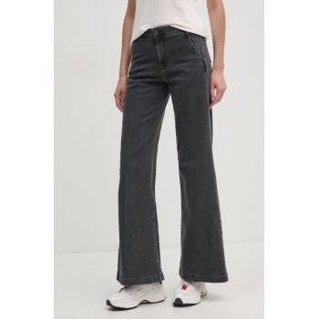 United Colors of Benetton jeansi femei, culoarea negru