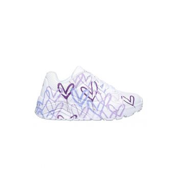 Pantofi Sport  Uno Lite Spread The Love JR 314064L-WLPR - Fete - Alb