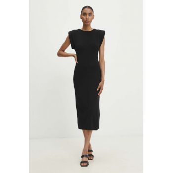 Answear Lab rochie culoarea negru, mini, mulată