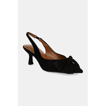 Answear Lab pantofi cu toc culoarea negru ieftini