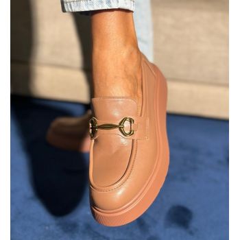 Pantofi Casual dama Gift Bej