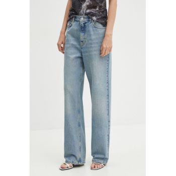 Moschino Jeans jeansi femei high waist, J0308 8720