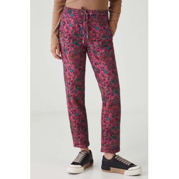Medicine pantaloni femei, culoarea roz, modelator de firma original