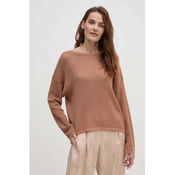 Sisley pulover femei, culoarea maro, light, 17Q3M104X ieftin