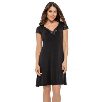 Pijama dama din modal - CNV01NEG - negru -