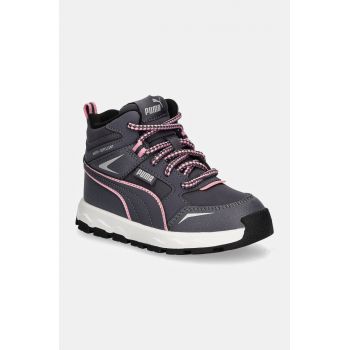 Puma pantofi copii Evolve Trail culoarea gri, 397645 ieftina