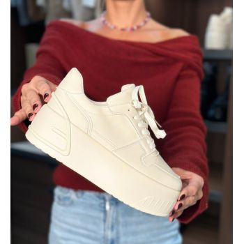 Sneakers dama Mierek Bej