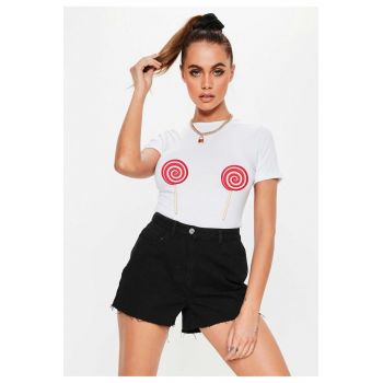 Tricou dama alb - Acadele