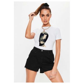 Tricou dama alb - Dali - Globul