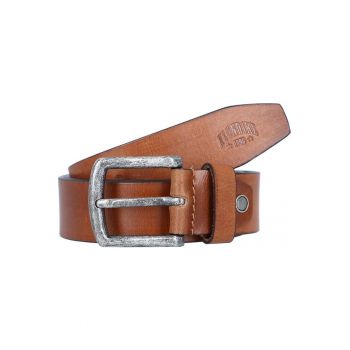 Curea piele barbati -  KD120004 - 100 cm - cognac