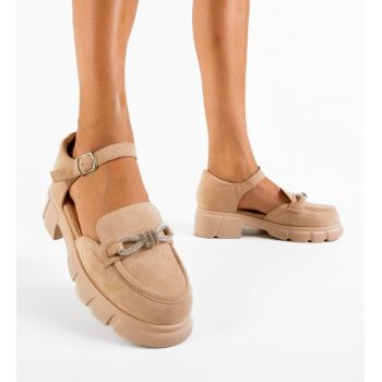 Pantofi Casual dama Nanasa Bej