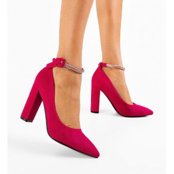 Pantofi cu toc Tov Fuchsia ieftini de firma originali
