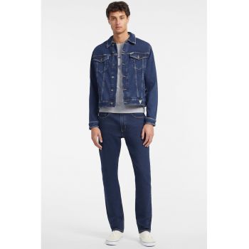 GUESS - Jacheta de denim cu maneci cazute de firma originala