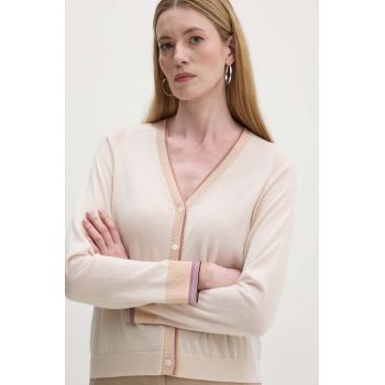 PS Paul Smith pulover femei, culoarea bej, light, W2R.402N.N31198