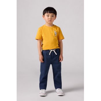 Tricou din amestec de bumbac cu logo
