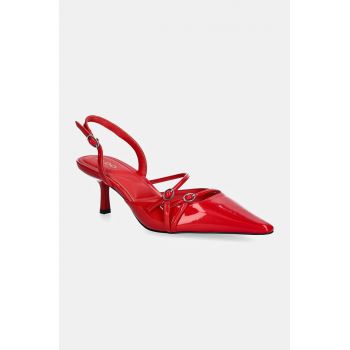 Aldo pantofi cu toc MARIETTA culoarea rosu, 13836274 MARIETTA ieftini