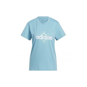 Tricou  W Wovn G T H49630 Femei Bleu