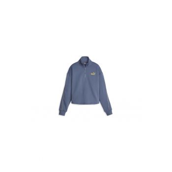 Hanorac  Ess+ Minimal Gold Half-zip Mock Neck Fl 68002056
