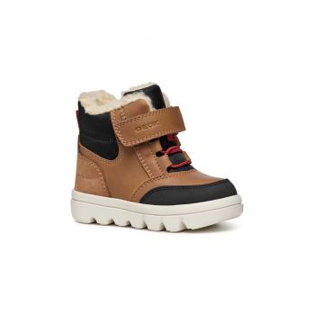 Geox cizme de iarna pentru copii B365BC 0ME22 B WILLABOOM B AB culoarea maro ieftina