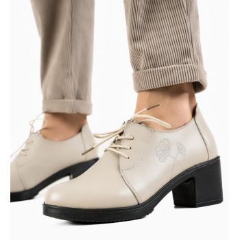 Pantofi Casual Atraxia Bej