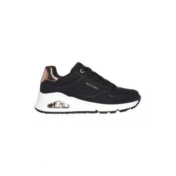 Pantofi sport de piele ecologica cu segmente peraqsqforate Uno Gen 1